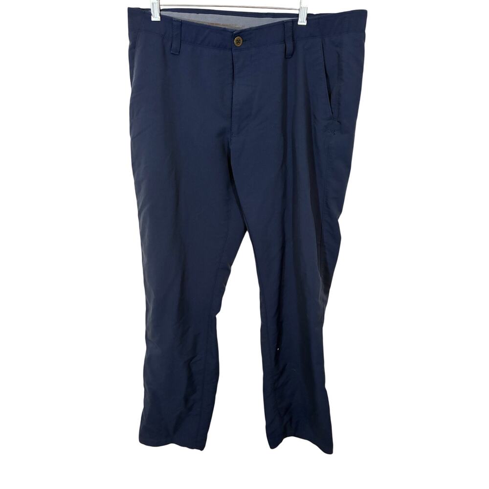 Under Armour Men’s Navy Golf Pants 38x32 Performance Stretch Athletic